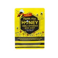 Маска тканевая с медом и прополисом FarmStay Visible Difference Mask Sheet Honey 5шт