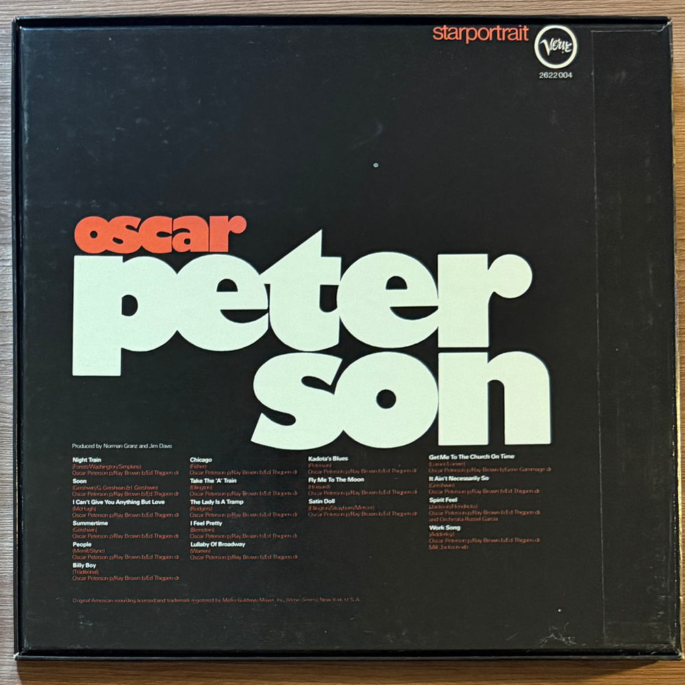 Oscar Peterson ‎– Starportrait 2LP (Германия) Т
