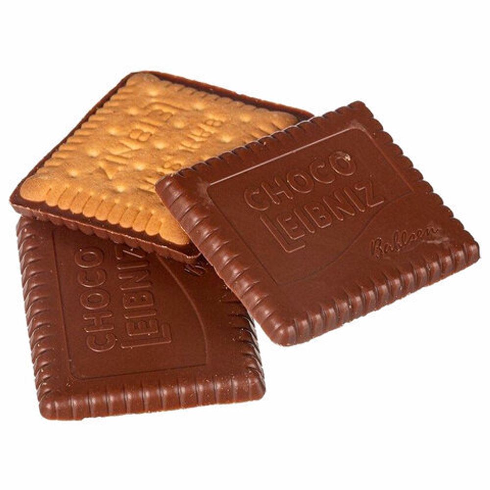 Печенье сливочное LEIBNIZ "Choco" в молочном шоколаде 125 г, ГЕРМАНИЯ