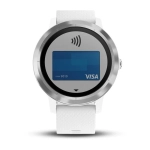 Часы для фитнеса Garmin vivoactive 3, серебристые, 010-01769-22