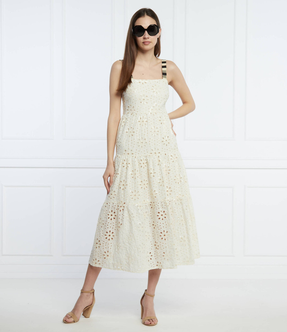 платье leah Desigual - кремовый(22SWVW05)