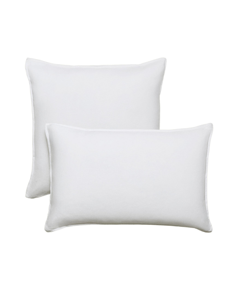 Наволочка Zara Home хлопок, лён 100%, однотонный, 7150/091
