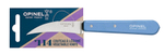 Нож для чистки овощей Opinel №114, деревянная рукоять, нержавеющая сталь, синий, блистер, 001927