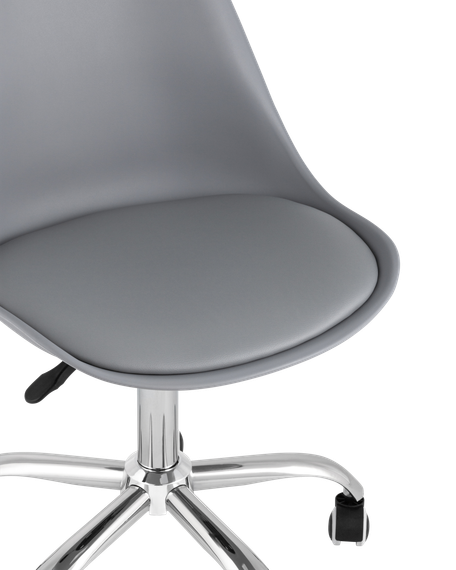 Стул офисный BLOK NEW пластиковый серый