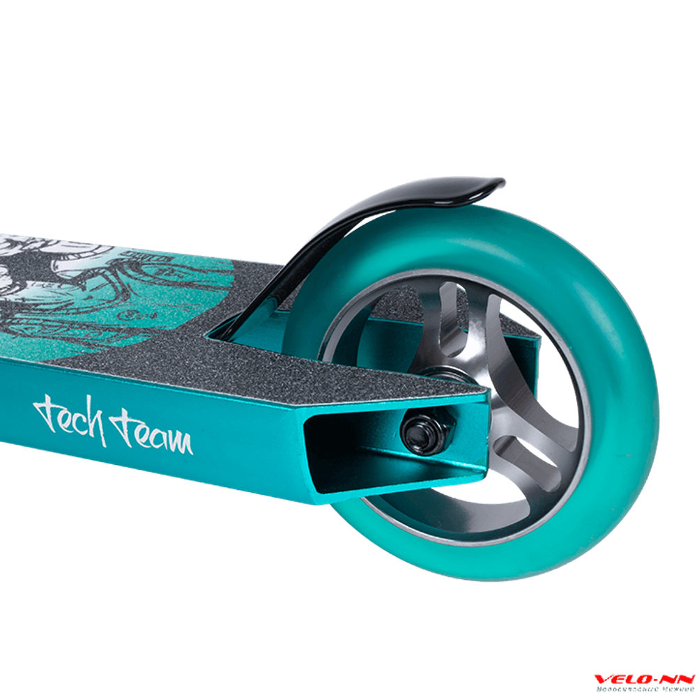 Трюковой самокат Tech Team Ragtag mini морская волна