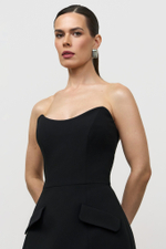 Платье корсетное мини