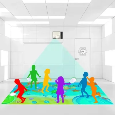 Интерактивный проектор напольный "Рыбалка" Максимальная комплектация