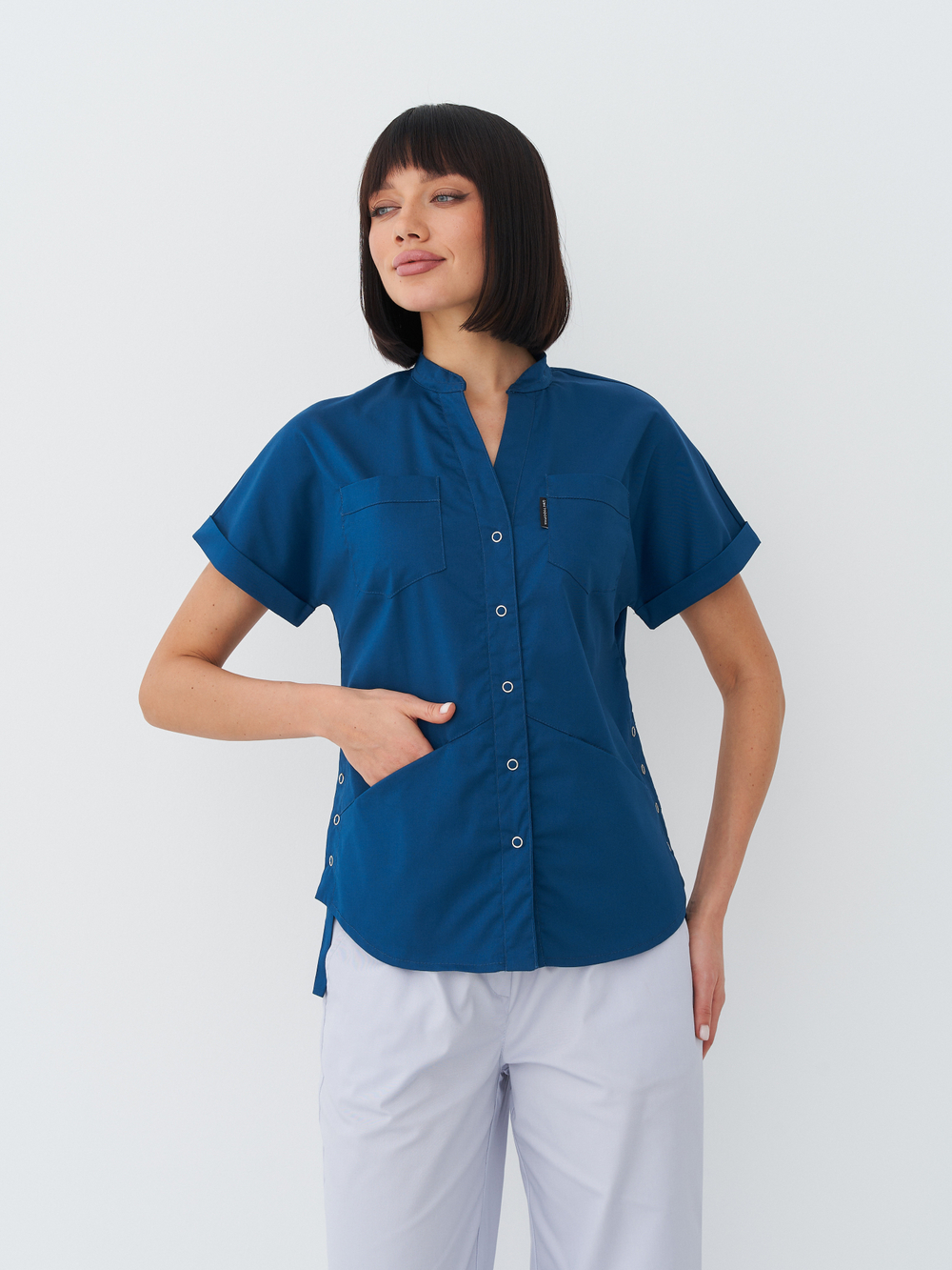 Блуза женская м94в toray стретч opal blue