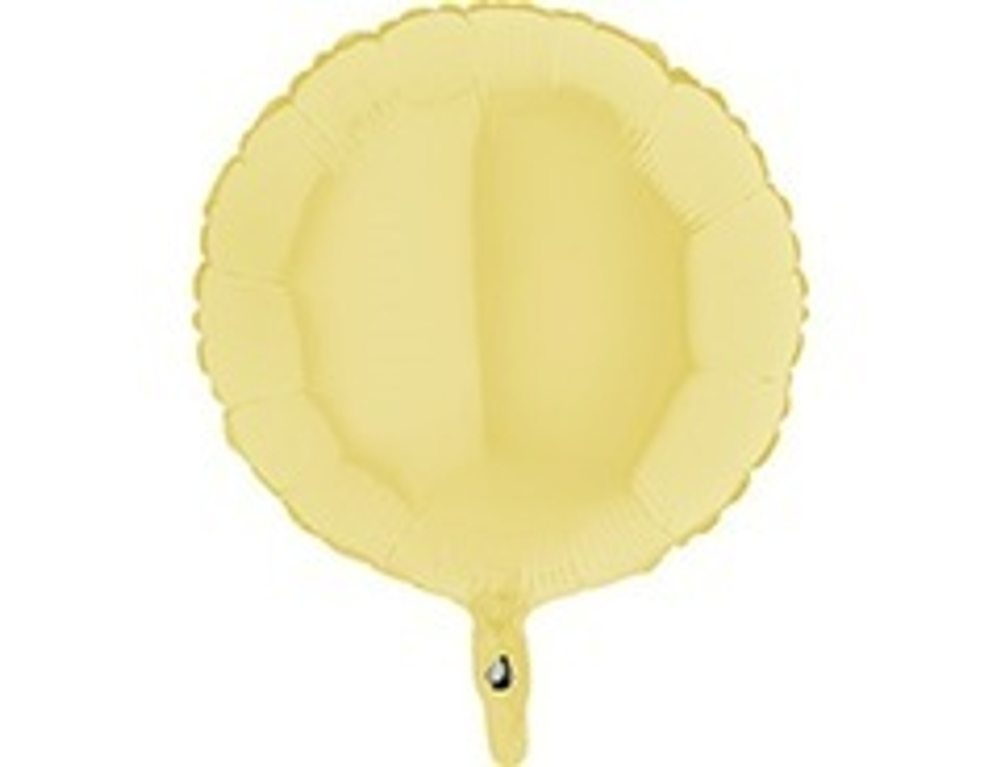 Г Б/РИС КРУГ 18" Пастель Matte Yellow