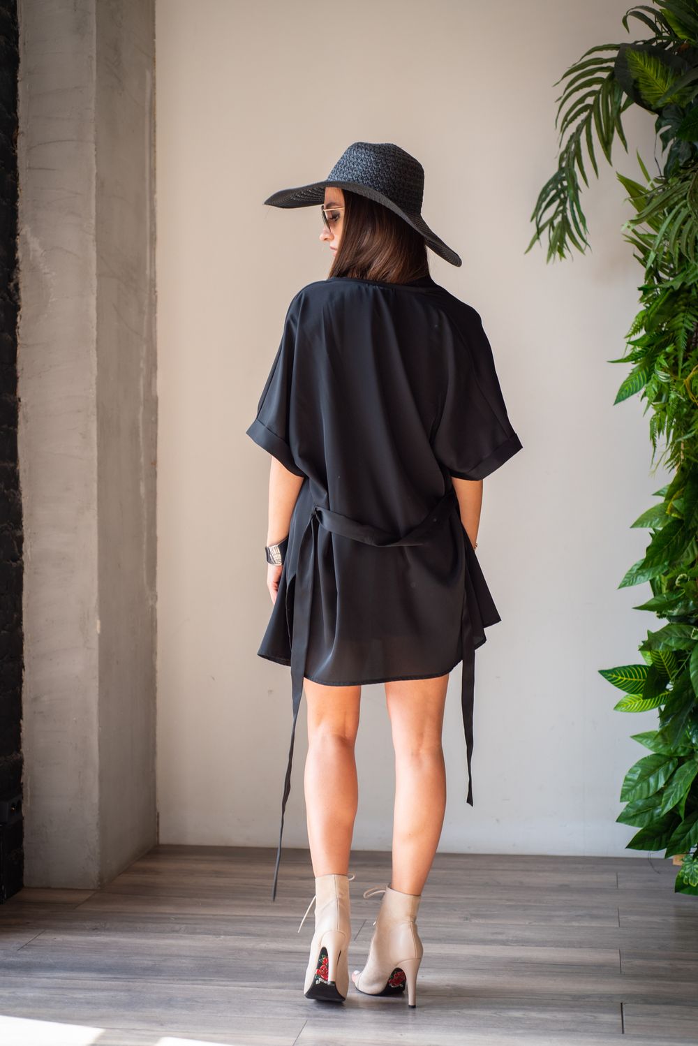 Рубашка Orchid, Черный