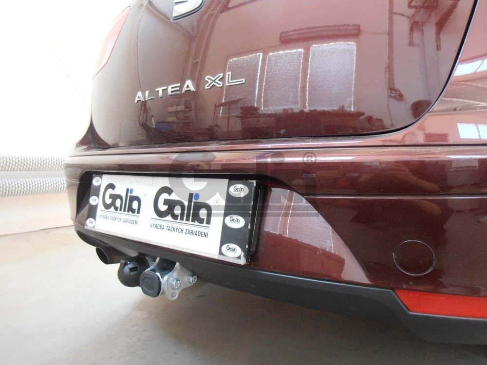 Оцинкованный фаркоп на SEAT Altea 2004-2015, в т (без электрики), Galia S092A
