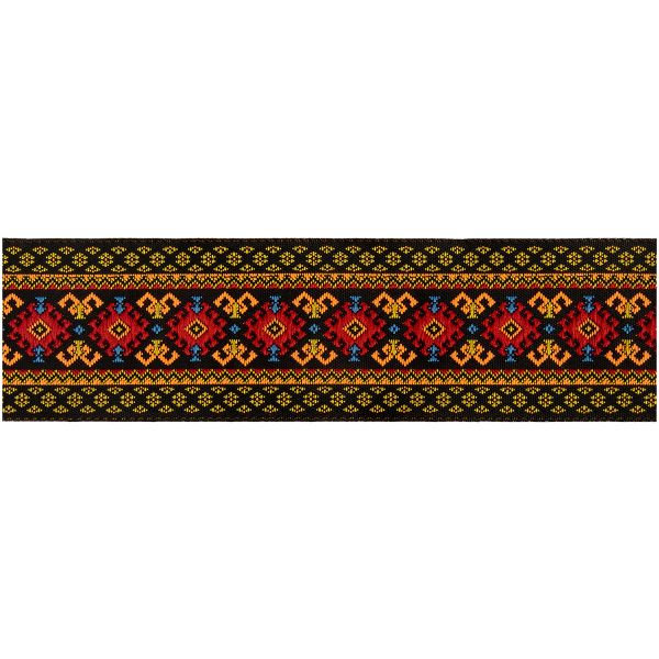 Лента (тесьма) жаккардовая 35.0 мм / 10±0.5 метров, 4, Gamma TRJ-118YP