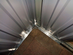 Металлический сарай GreenStorage Арчер D коричневый