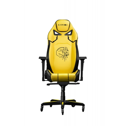 Кресло игровое KARNOX GLADIATOR Cybot Edition, Жёлтый