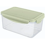 Контейнер для продуктов 1,6л прямоугольный «SMART LOCK» зеленый