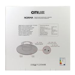 Citilux NORMA CL748500 LED Светильник с подсветкой Белый