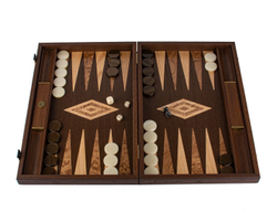 Нарды с боковыми стойками 30х20см Manopoulos Backgammon Backgammon bvv3jd