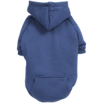 Кофта - толстовка для мелких пород собак «BRO Style», цвет тёмно - синий, р M (на флисе)