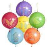 Шар (18"/46см) Панч-болл с рисунком ассорти