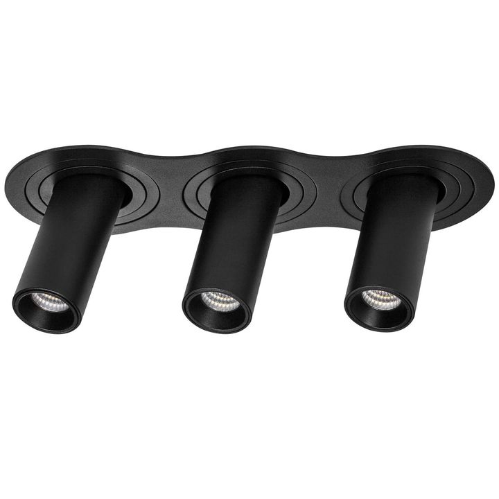 Комплект из светильника и рамки Lightstar Intero Tubo (217637+217272+217272+217272) i637272