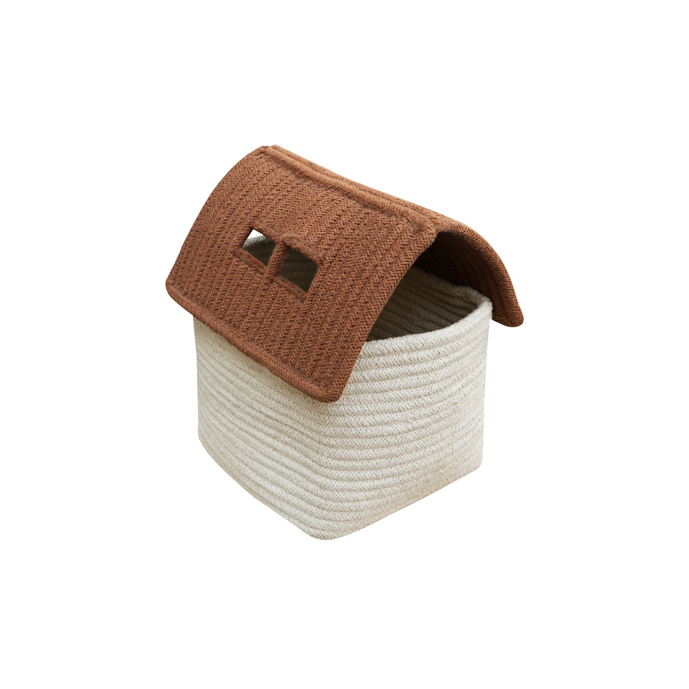 Корзина Lorena Canals Basket House Toffee (22x22x34 см)