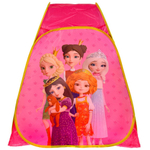 307007/Палатка детская игровая "Царевны" 81х90х81см, в сумке ТМ "ИГРАЕМ ВМЕСТЕ"/GFA-TSAR01-R/1