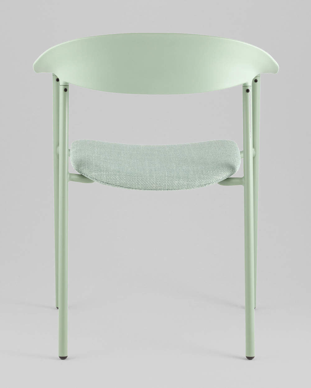 Стул Eila с подушкой пластик зеленый
