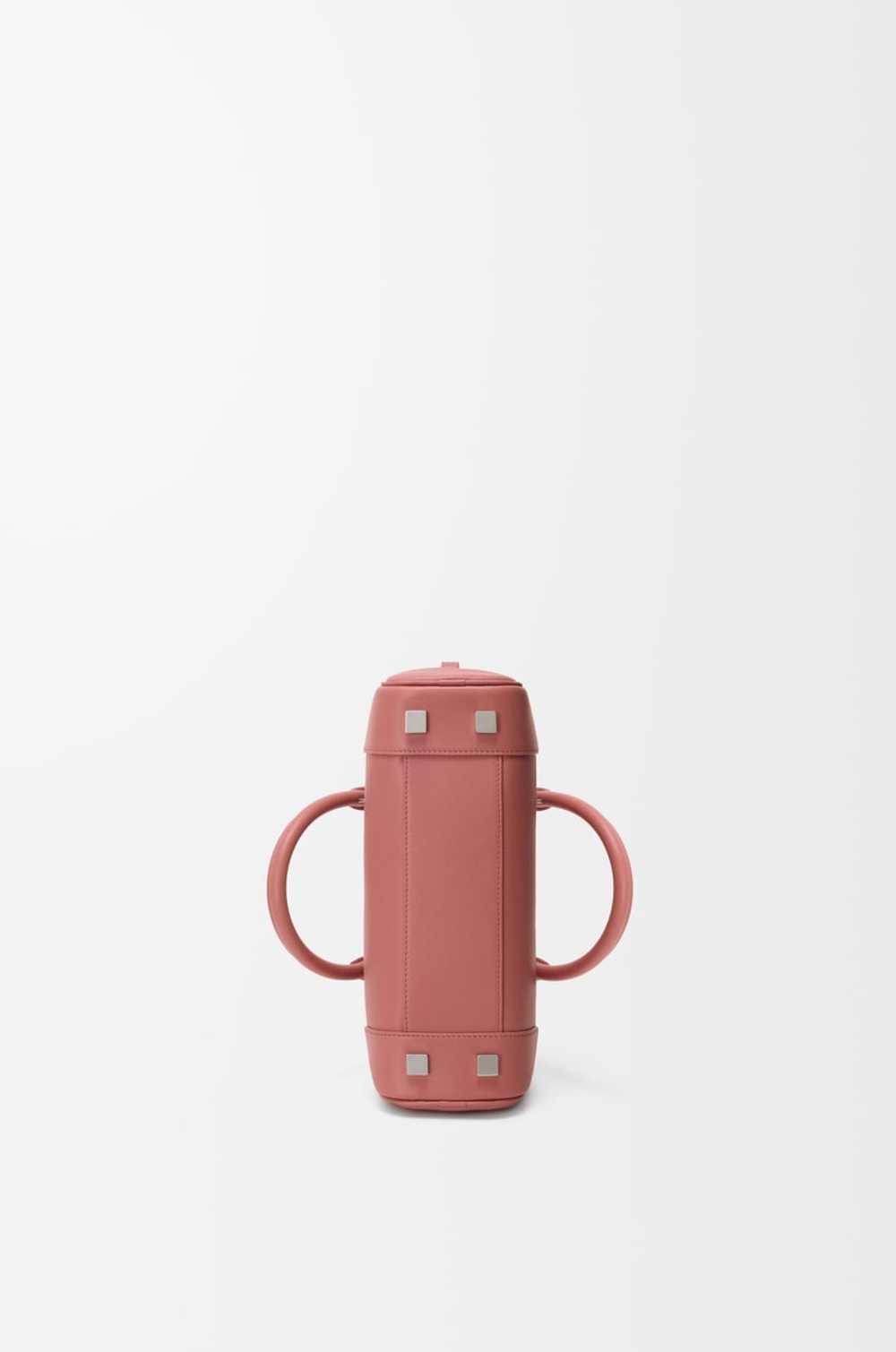 Loewe Укороченная сумка Amazona 23 из блестящей телячьей кожи, красноватый