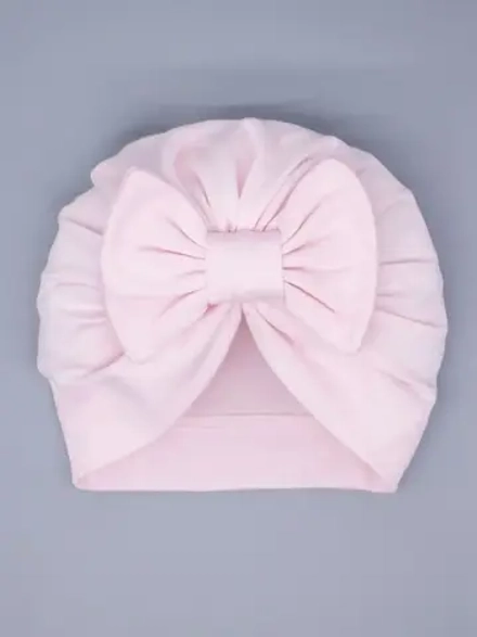 Чалма осенняя детская с бантиком