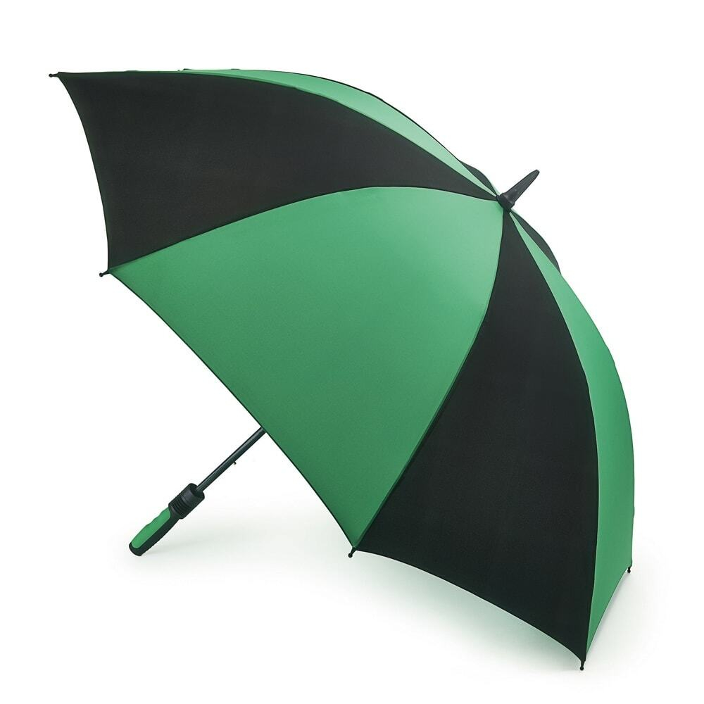 S837-097 BlackGreen (ЧерныйЗеленый) Зонт мужской гольфер Fulton Fulton