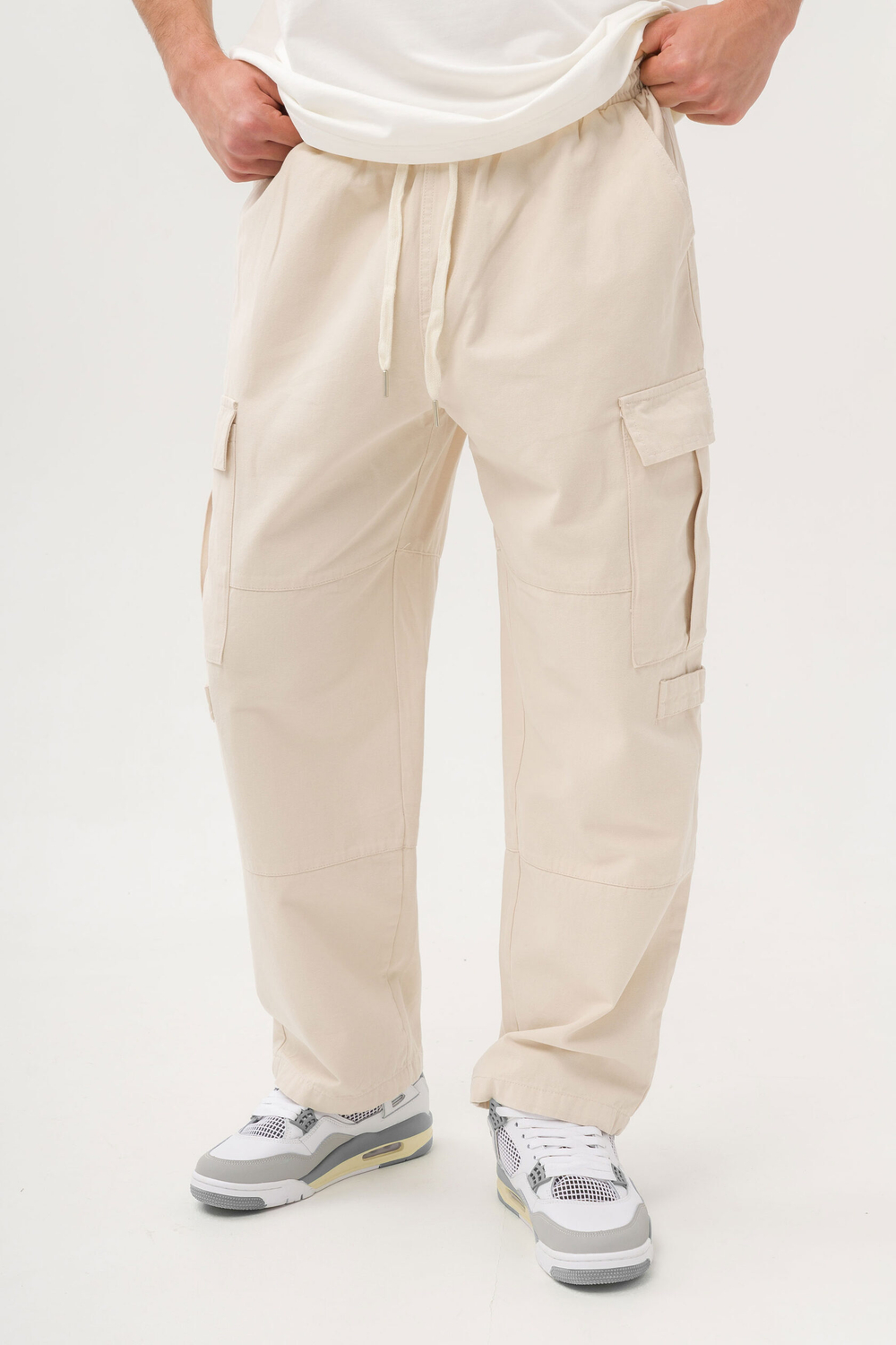 Брюки KUL'TURA Cargo 2 pocket Белый