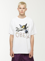 Мужская Футболка Obey Flower Angel