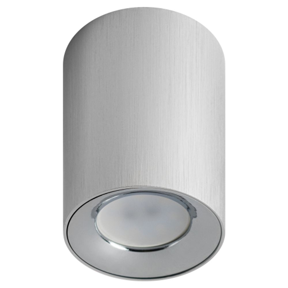 Светильник настенно-потолочный спот ЭРА OL1 GU10 SL/CH под лампу MR16/GU10 серебро/хром IP20