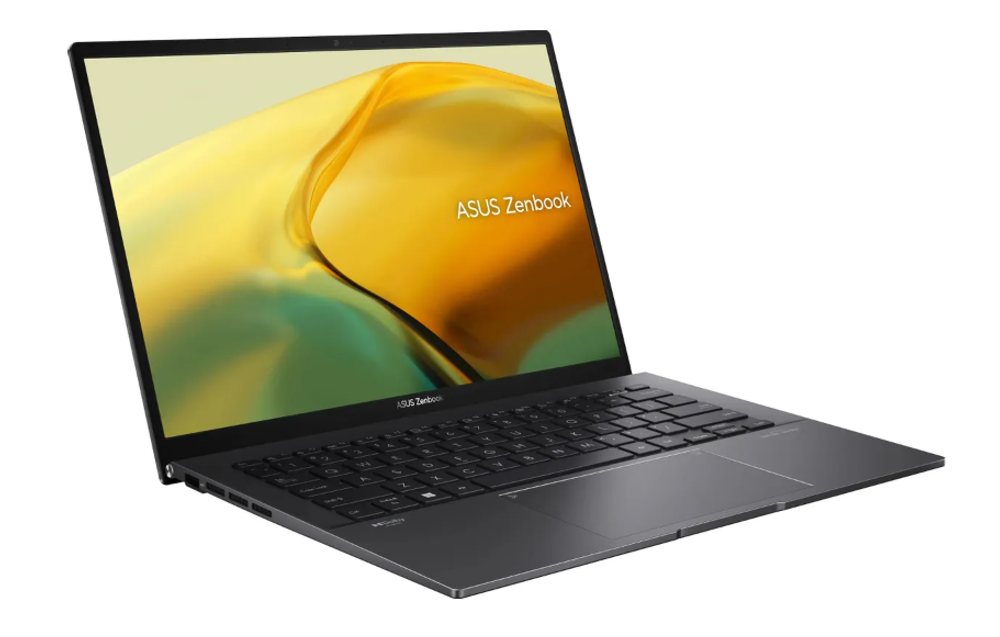 14" Ноутбук Asus ZenBook UM3402Y (2560x1600, AMD Ryzen 5 5625U, RAM 8ГБ, SSD 256ГБ, AMD Radeon RX Vega 7, Win 10 Pro)