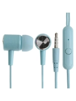 Наушники CB-51, проводные, вакуумные, микрофон, 1 м, Jack 3.
