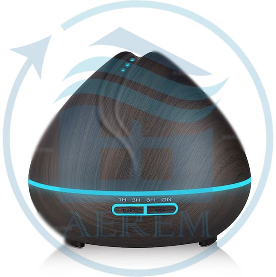 AEREM Stone ( ЭРЕМ Стоун ) Ультразвуковой увлажнитель воздуха  c подсветкой и функцией ароматизации.