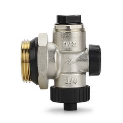 Группа концевая для коллектора VARMEGA VM15906 НР 1 с др.вентилем и руч. воздухотв.