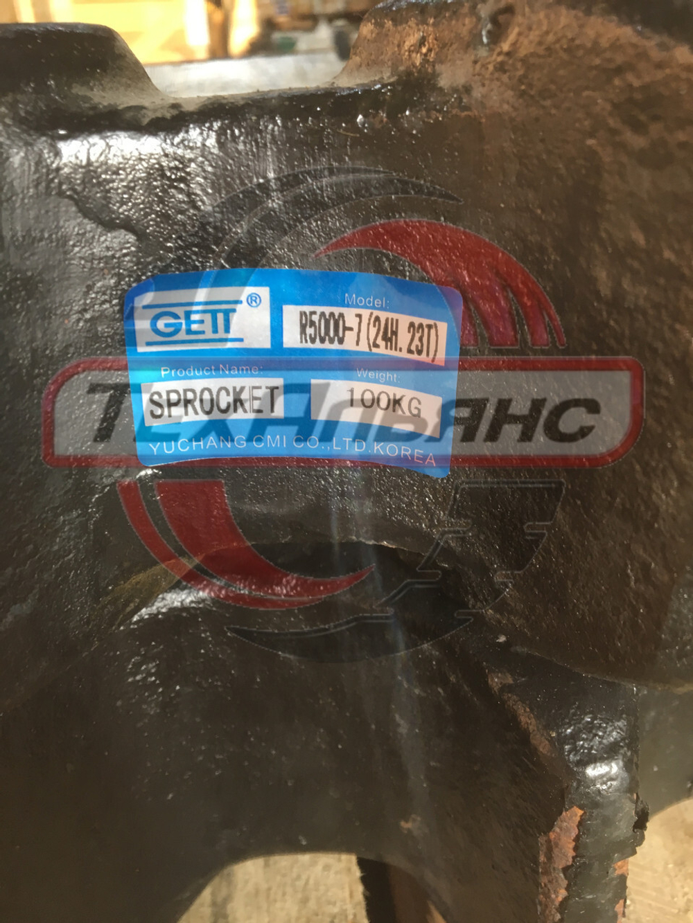 Звёздочка 84E7-00663GG-NN1 5000-7 24H.23T 23 зуба 24 отверстия