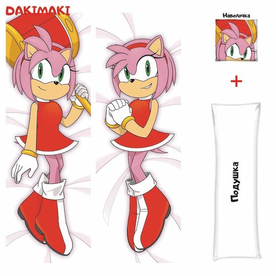 Дакимакура Эми Роуз Соник арт. 1254