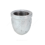 Угольник проходной чугун оц Ду 15 (1/2") ВР/НР Fittex PLUS
