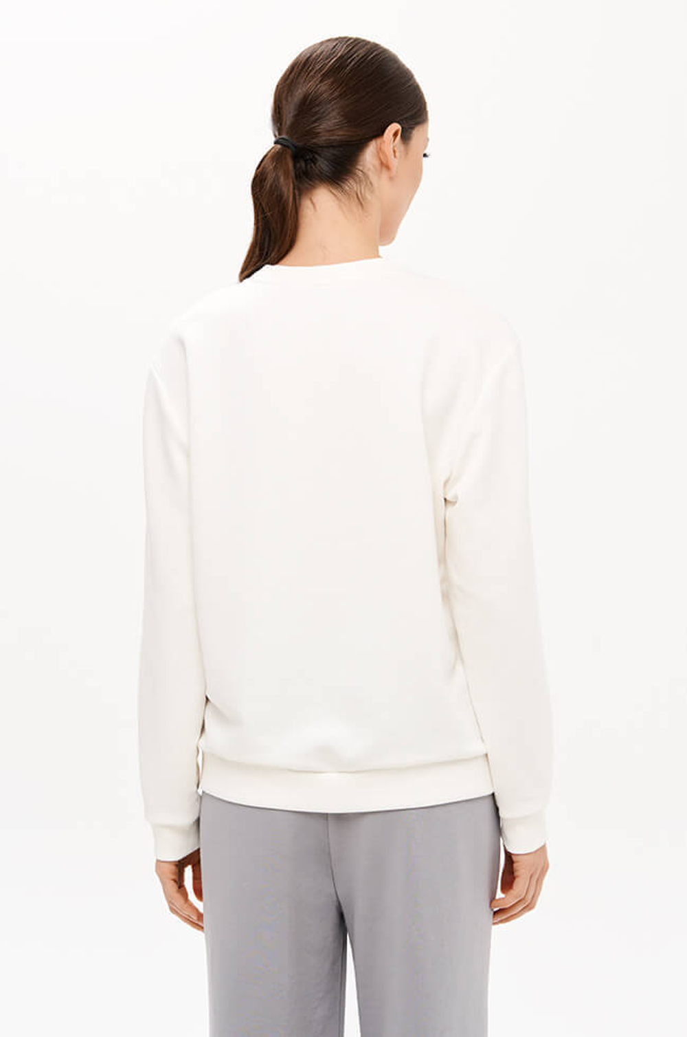 23351 Свитшот женский (молочный)