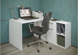 Письменный стол Лайт 03.245F белый гладкий 101