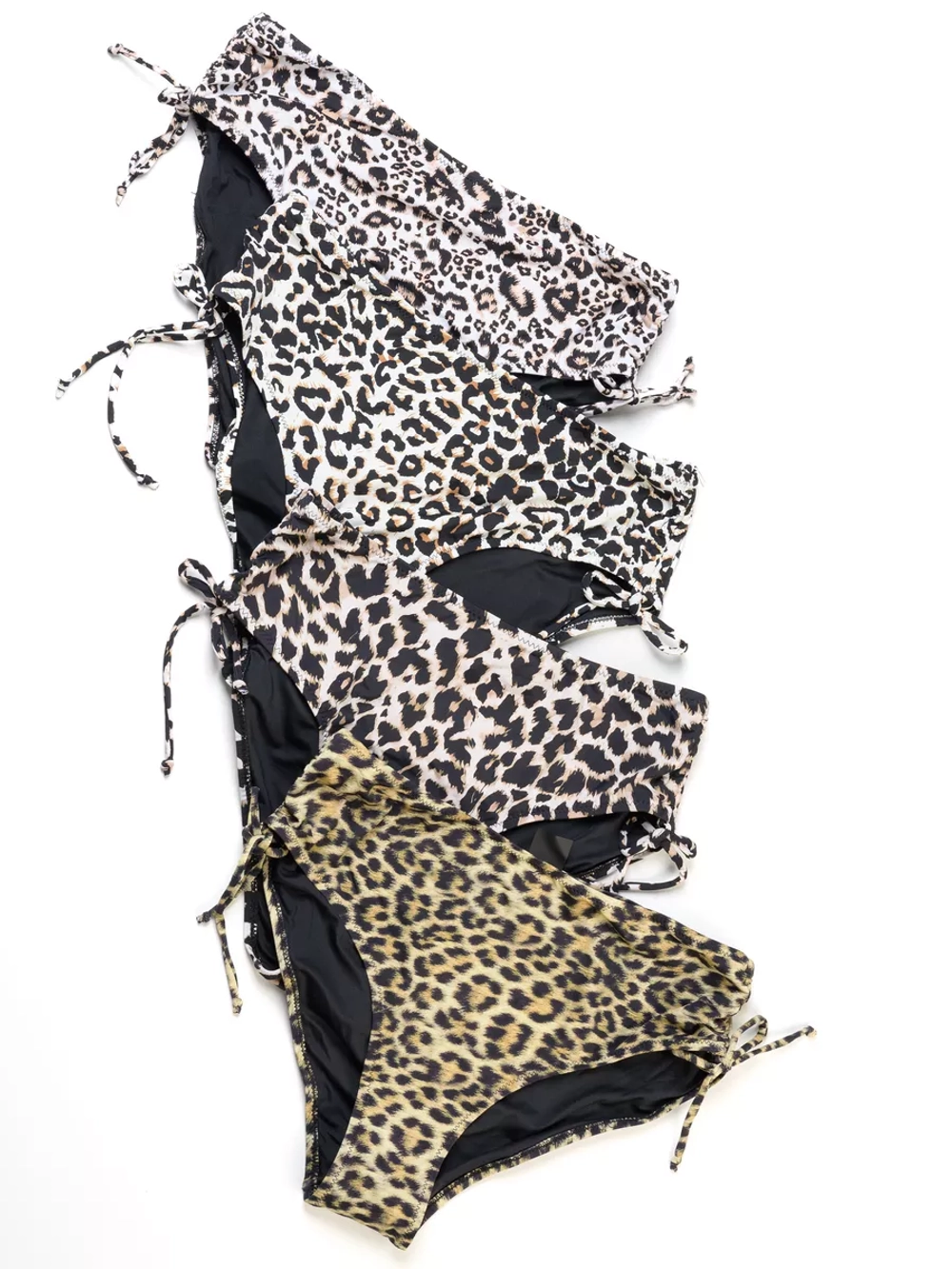 купальник большие размеры для бассейна леопардовый