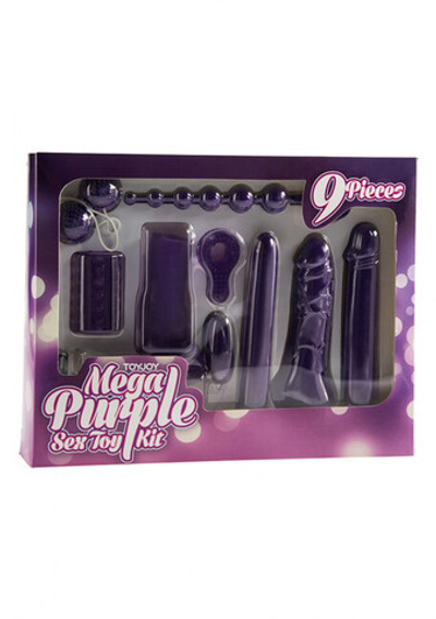 Универсальный набор для супружеских пар Mega Purple Sex Toy Kit (Цвет: фиолетовый)