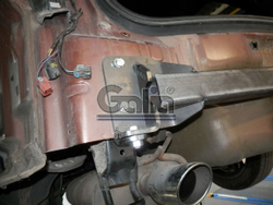 Фаркоп оцинкованный Galia F123C для Ford Explorer 2011-(паспорт и сертификат в комплекте)(без электрики)