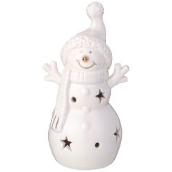 ФИГУРКА "СНЕГОВИК" С LED-ПОДСВЕТКОЙ 6,1*5,8*12 СМ