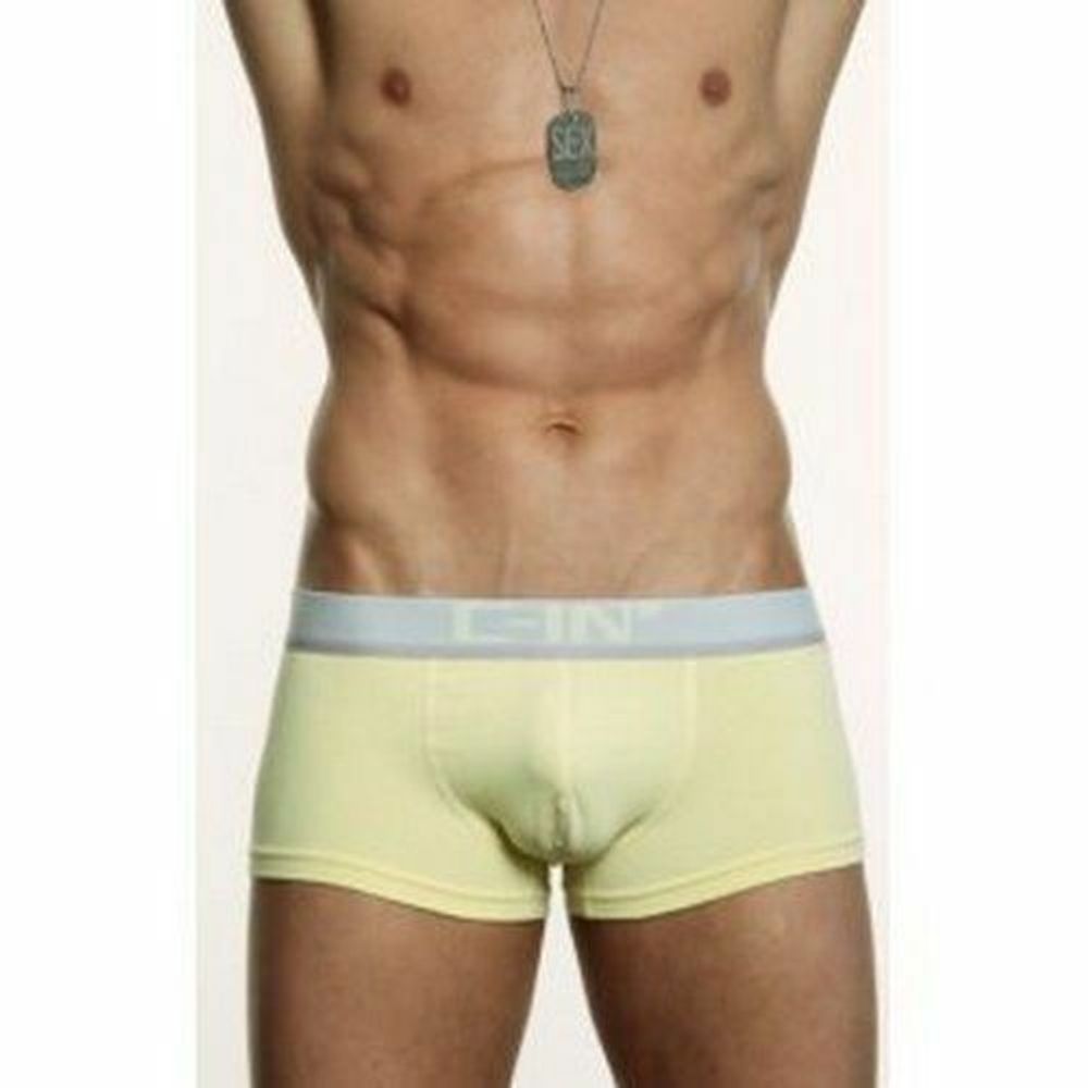 Мужские трусы хипсы желтые C-IN2 CIN0006