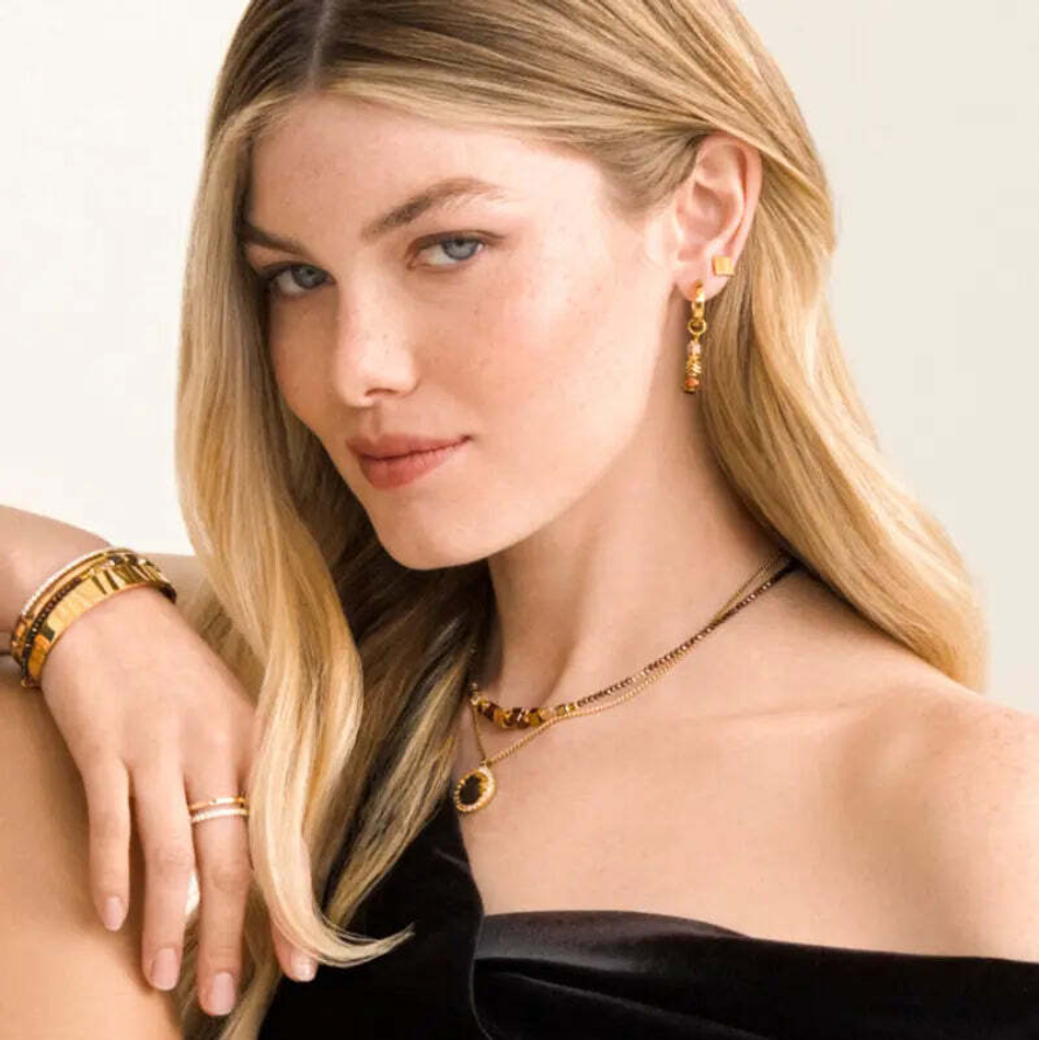 Колье Coeur de Lion Brown-Gold 3044/10-1116