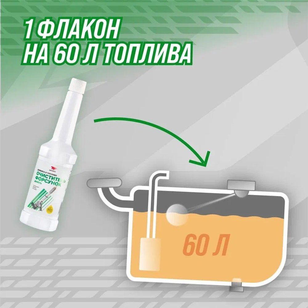 Очиститель форсунок дизельных двигателей, ВМПАВТО, 150 мл флакон