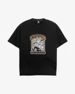 Футболка Hardlunch оверсайз Meatball черная